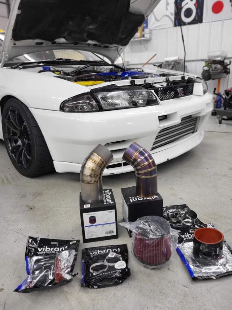 SynGarage 4" Titanium Turbo Intake
