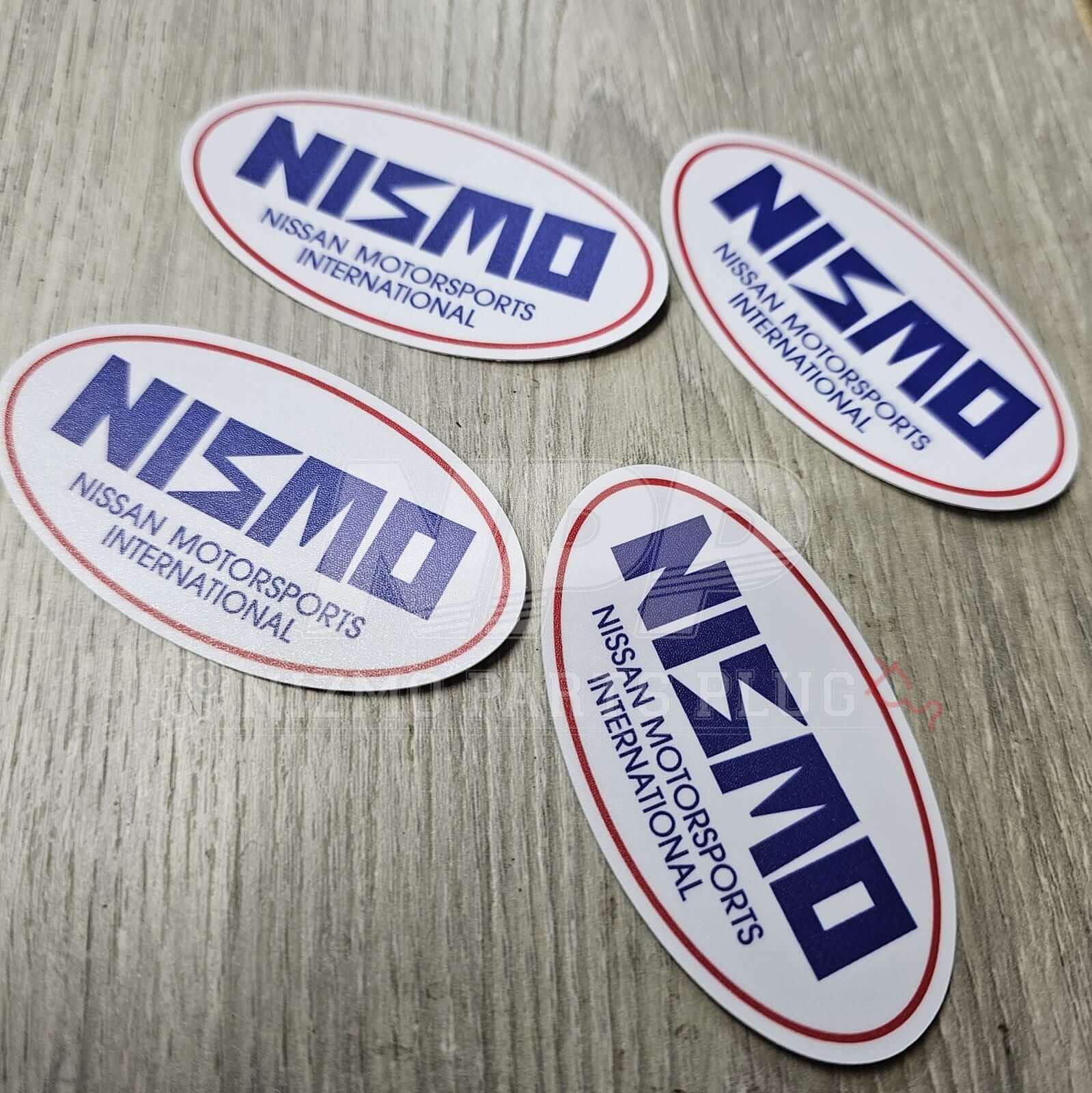Nissan 40th Anniversary NISMO Oval Old Logo Sticker – SynGaragellc